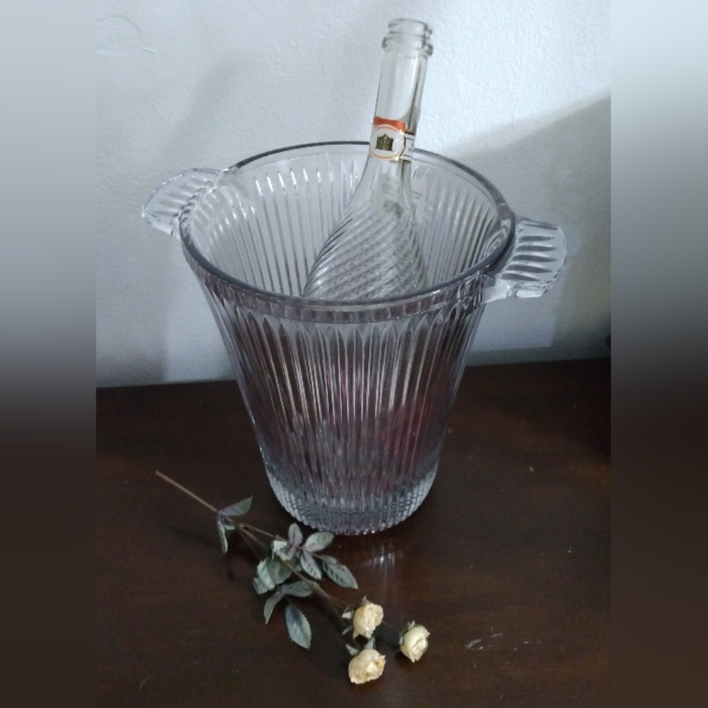 🌹Exclusive Mikasa Very Good Condition Champagne Ice Bucket Lead Crystal
